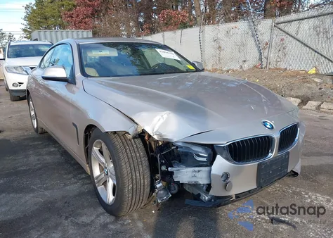 2014 BMW 428I z USA, uszkodzony, nr VIN WBA3N7C5XEK220138